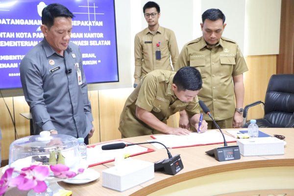 Wali Kota Tasming Hamid Sambut Kunjungan Kakanwil Kemenkumham, Perkuat Sinergi Layanan Hukum di Parepare