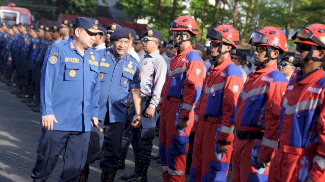 Wali Kota Munafri Pimpin Apel Pemadam Kebakaran.