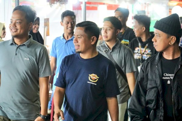 Pelaksanaan Even di Lapangan Andi Makkasau Jadi Magnet, Wali Kota Tasming Hamid Pantau UMKM