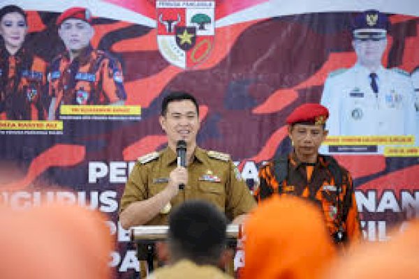 Bupati Yusran Hadiri Pelantikan MPC Pemuda Pancasila Pangkep: Berikan Pemahaman Positif ke Masyarakat