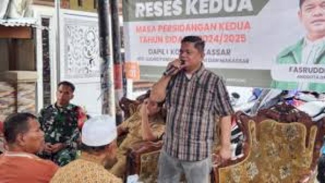 Anggota DPRD Makassar Fasruddin Rusli Tegas Soal Aturan Pemilihan RT/RW