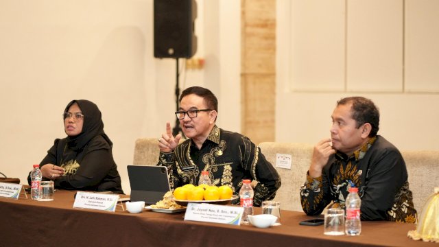 Sekda Jufri Rahman Pimpin Penjurian Paritrana Award 2024 Tingkat Provinsi Sulsel.