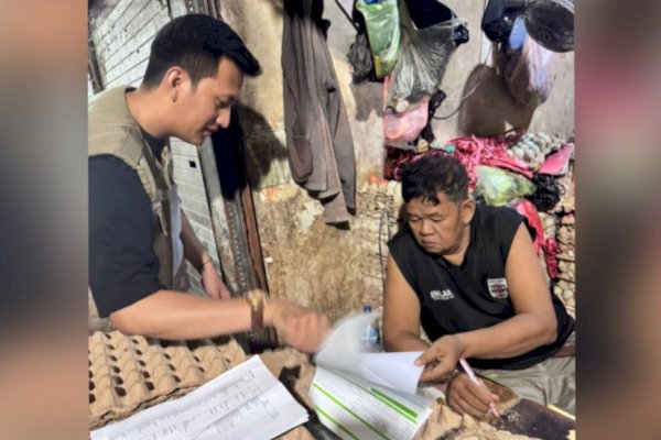 Perumda Pasar Makassar Sosialisasikan Digitalisasi Pembayaran Non Tunai di Pasar Tradisional