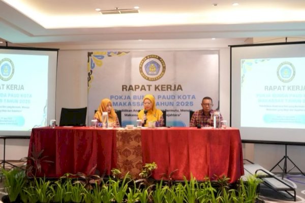 Raker Pokja PAUD 2025, Melinda Aksa Dorong Sinergi Lintas Sektor untuk Anak Makassar