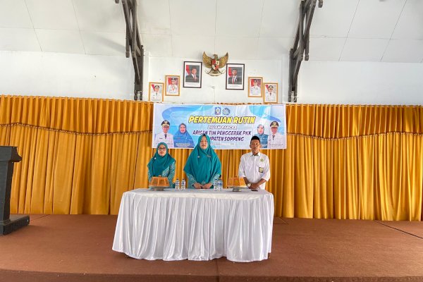 TP PKK Soppeng Gelar Arisan Bulanan, Bentuk Silaturahmi dan Informasi Program Kerja