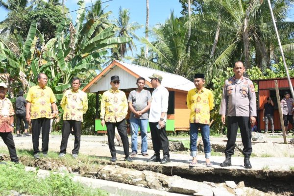 Tanggul Sungai Walennae Jebol, Bupati Suwardi Haseng Pastikan Perbaikan Segera Dilakukan