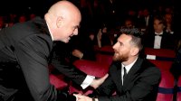Presiden FIFA Gianni Infantino Puji Messi yang Cetak Gol Indah dari Tendangan Bebas