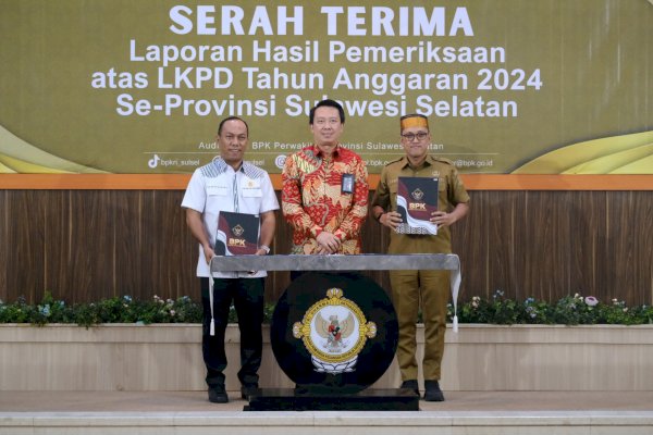 Ketua DPRD Jeneponto Didis Suryadi Hadiri Penyerahan LHP LKPD 2024 oleh BPK Sulsel