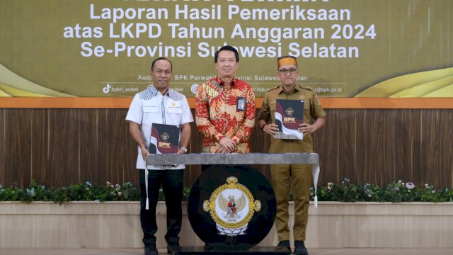 Ketua DPRD Jeneponto Didis Suryadi Hadiri Penyerahan LHP LKPD 2024 oleh BPK Sulsel