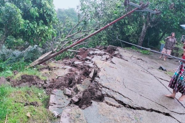 Tanah Bergerak Landa Dusun Bena’ Toraja, BPBD Sulsel Kirim Bantuan dan Koordinasi Penanganan