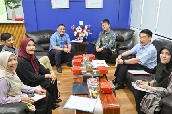 Perkuat Kerja Sama, Plt Dirut PDAM Makassar Hamzah Ahmad Terima Kunjungan Konsuler Jepang