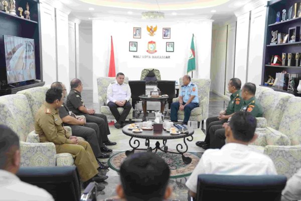 Asisten Pidana Militer Kejati Sulsel Audiensi dengan Wali Kota Makassar, Perkuat Hubungan Lintas Sektor