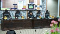 Wabup Lutim Puspawati Hadiri Rapat Paripurna Pandangan Umum Fraksi-fraksi Terhadap 5 Ranperda