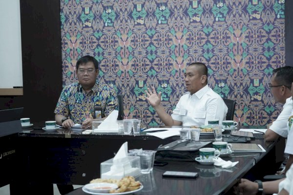 Bupati Lutim Ibas Rakor Penataan Gerbang Batas Kota Bersama BBPJN Kementerian PUPR