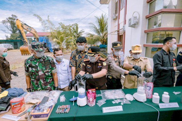 Kejari Luwu Timur Musnahkan Barang Bukti 48 Perkara Periode Januari–Juni 2025