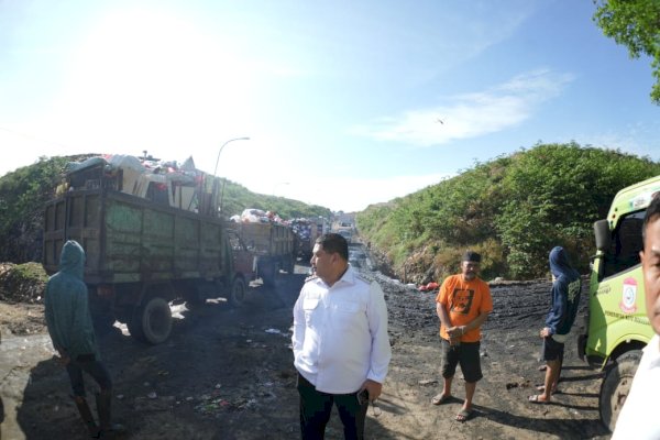 Munafri Tinjau TPA Antang, Tegaskan Infrastruktur Dibenahi, Armada Sampah Diperbarui