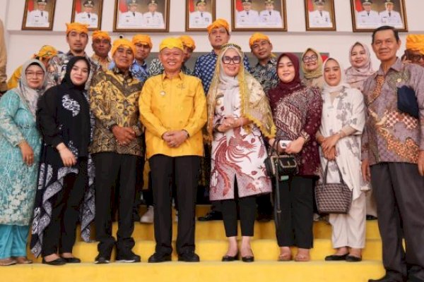 Ketua DPRD H. Syamsuddin Bersama Anggota Dewan Barru Hadiri HUT Kabupaten Sigi Sulteng