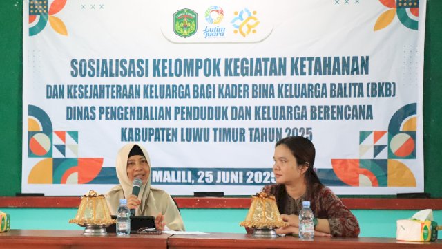 DPPKB Lutim Gelar Sosialisasi “Menjadi Orang Tua Hebat”