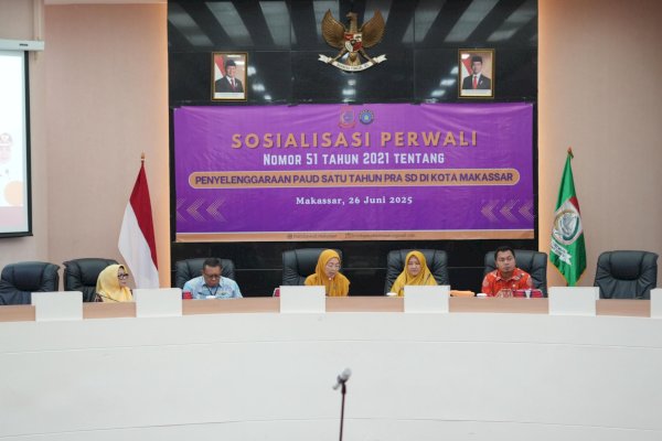 Bunda PAUD Makassar Dorong Implementasi Perwali No. 51 Tahun 2021 untuk PAUD Satu Tahun Pra-SD