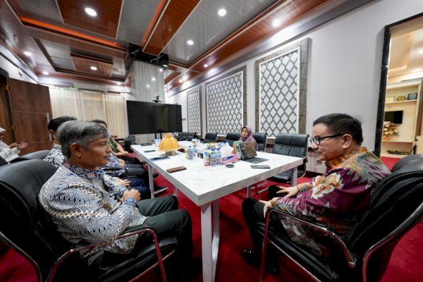 Sekda Sulsel Terima Kunjungan Kepala BPKP Sulsel yang Baru Jelang Pengukuhan oleh Gubernur