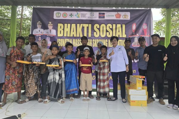 Waka DPRD Gowa Hadiri Sunatan Massal, Dukung Pelayanan Kesehatan Gratis untuk Warga