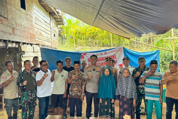 Dihadiri Ketua DPRD Haris Gani, Polres Pangkep Gelar Bhakti Sosial di Kampung Minggi: Wujud Nyata Pengabdian Polri