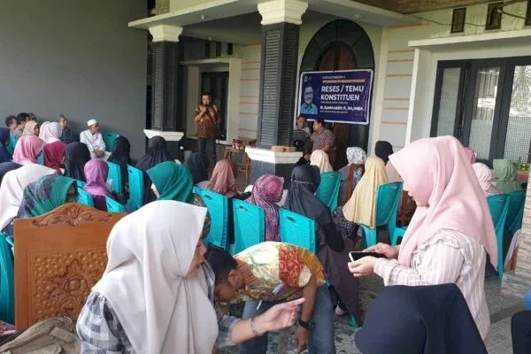 Anggota DPRD Pangkep H. Syahruddin Gelar Reses di Tumampua