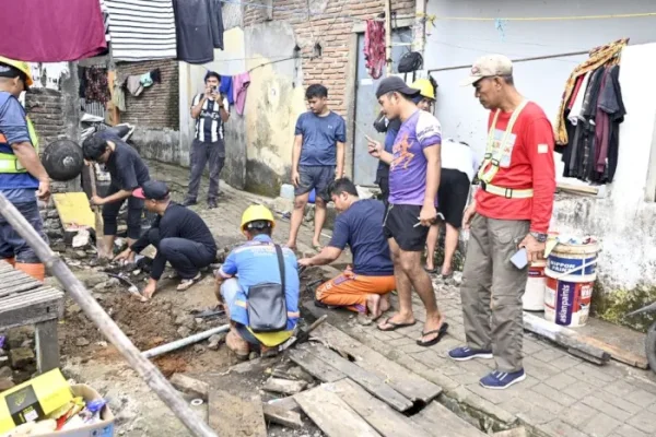 PDAM Makassar Genjot Program Sambungan Air Gratis untuk Warga Berpenghasilan Rendah