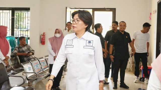 Wakil Ketua III Tyna Haji Ti’no Dg Mawangi.