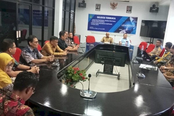 Seleksi Terbuka Jabatan Sekda Sidrap Masuki Tahap Penulisan Makalah dan Wawancara