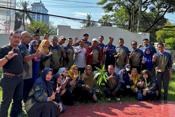 Dinas Perpustakaan dan Kearsipan Sulsel Gelar Aksi Penanaman Pohon Serentak, Komitmen Hijaukan Lingkungan