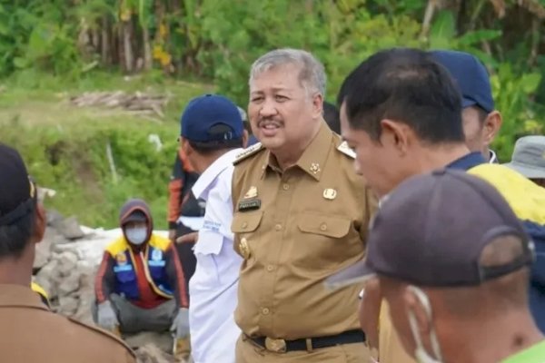 Bupati Pinrang Puji Langkah Cepat BBWS Pompengan Jeneberang Lakukan Perbaikan Bendungan Benteng
