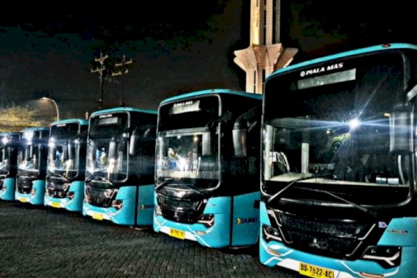 Pemprov Sulsel Operasikan 27 Bus Trans Sulsel 9 Juli, Layani Rute Makassar–Maros–Takalar