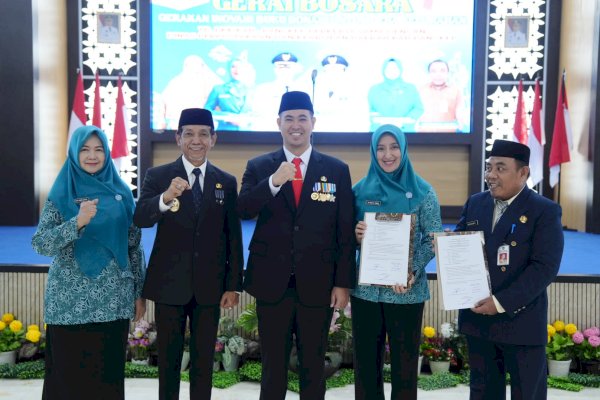 Luncurkan Program Gerai Bosara, Bupati Pangkep Yusran Berharap Tingkatkan Minat Baca Masyarakat