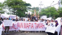 Forum Warga Manggala Bersatu Unjuk Rasa di Pengadilan Tinggi dan Polrestabes Makassar, Ini Tuntutannya!