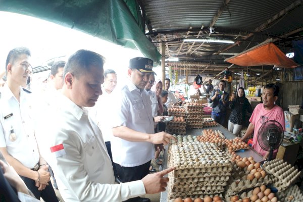 Jelang Idul Adha Munafri Pantau Kestabilan Harga Bahan Pokok di Pasar Terong