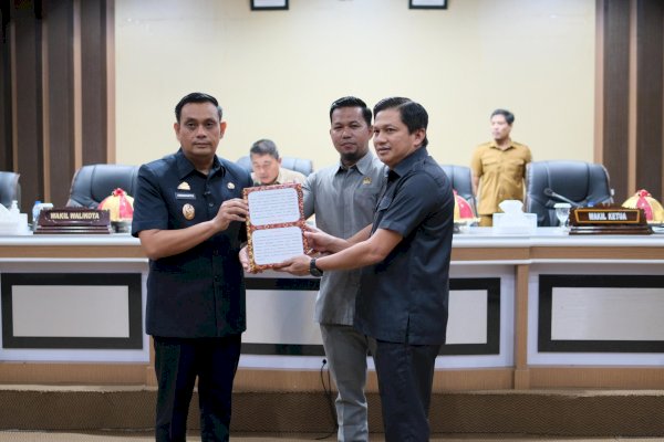 Pemkot Parepare Serahkan RPJMD 2025-2029, Siapkan Peta Pembangunan Lima Tahun ke Depan