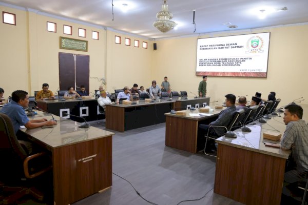 DPRD Pangkep Bentuk Pansus Tata Beracara Badan Kehormatan