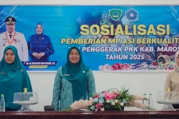 Cegah Stunting, TP PKK Maros Bekali Ratusan Ibu Cara Membuat MP-ASI Berkualitas