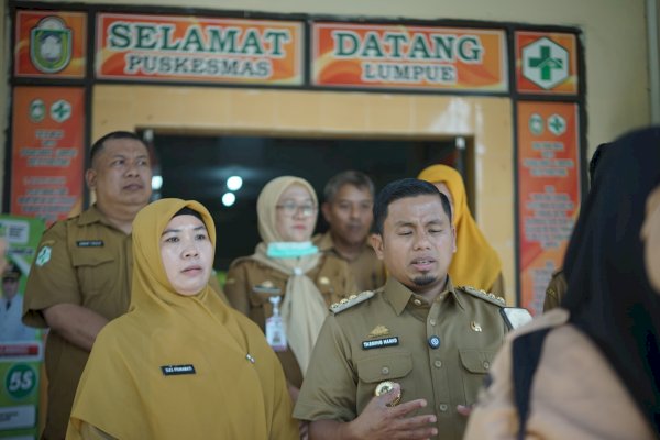 Wali Kota Parepare Tasming Hamid Sidak Puskesmas Lumpue, Tak Ingin Pasien Direpotkan Urusan Berkas
