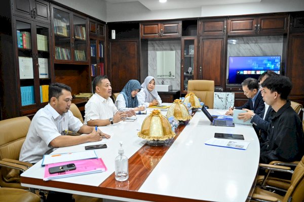 Plt Dirut PDAM Makassar Hamzah Jajaki Kerja Sama dengan STS Jepang, Perkuat Sistem Distribusi-Tekan Kebocoran Air