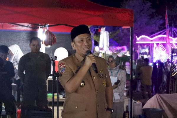 Malili Night Market Resmi Dibuka Bupati Ibas: Wadah Pengembangan Ekonomi Masyarakat
