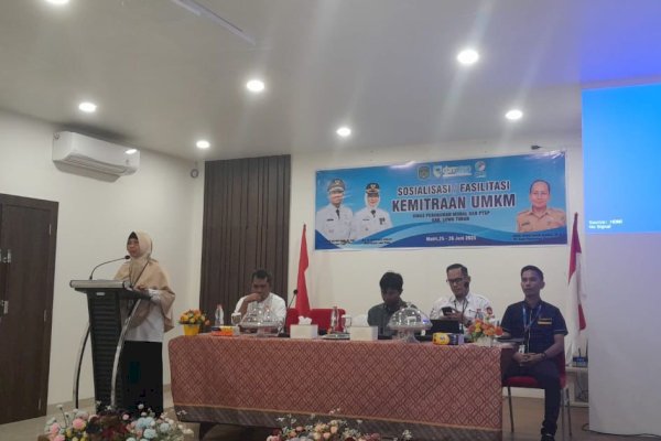 DPMPTSP Lutim Gelar Sosialisasi Kemitraan UMK