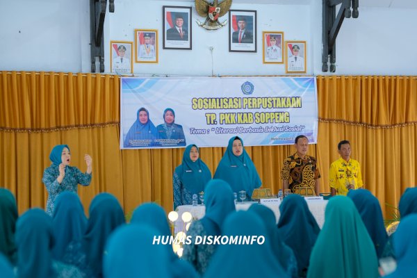 Ketua TP PKK Soppeng Tekankan Pentingnya Peran Anggota sebagai Penggerak Utama Literasi