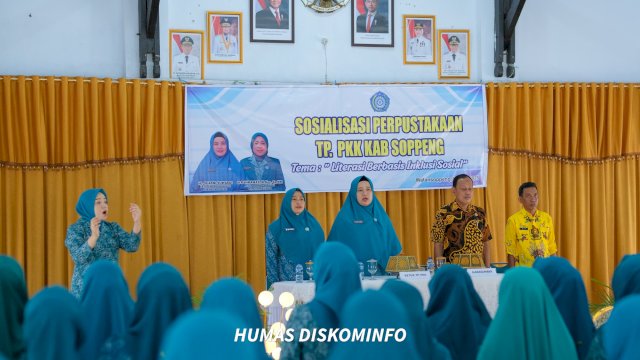 Ketua TP PKK Soppeng Tekankan Pentingnya Peran Anggota sebagai Penggerak Utama Literasi