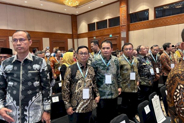 Hadiri Rakornas di Jakarta, Bupati Soppeng Suwardi Haseng Komitmen Wujudkan Pengelolaan Sampah 100%