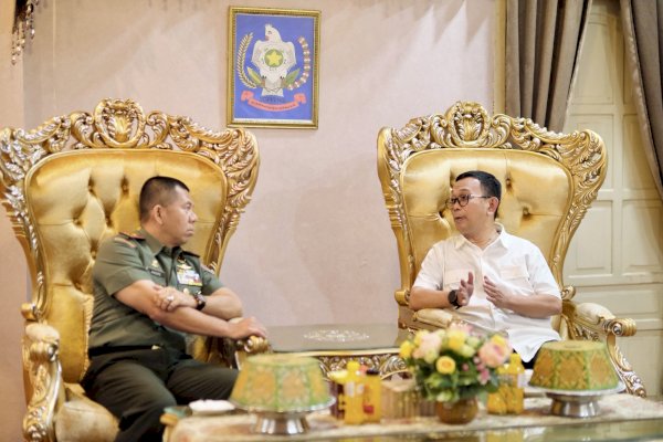 Bupati Soppeng Suwardi Terima Kunjungan Danrem 141/Tp Bahas Kesiapan Kunjungan Kerja Pangdam