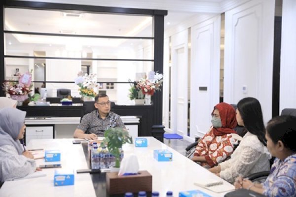 Terima Pengurus HWDI Sulsel, Sekda Zulkifly Perkuat Pelayanan Optimal Bagi Penyandang Disabilitas di Makassar