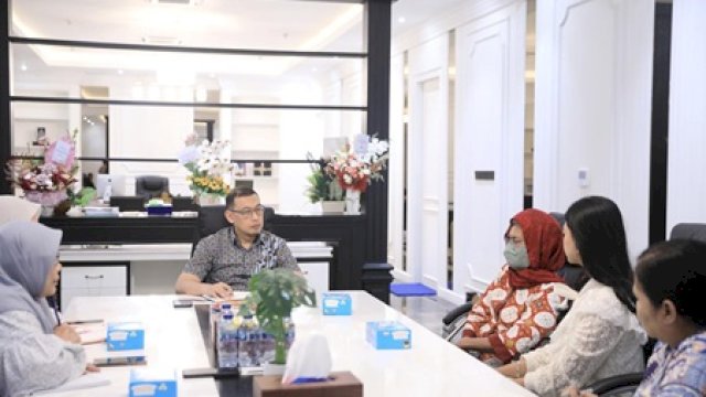 Terima Pengurus HWDI Sulsel, Sekda Zulkifly Perkuat Pelayanan Optimal Bagi Penyandang Disabilitas di Makassar