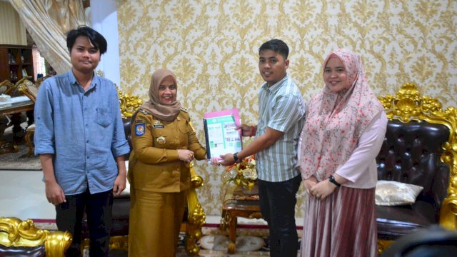 Bupati Sinjai, Hj Ratnawati Arif Menerima Audiensi dari Sinjai Bersatu Trail Adventure Community (SB-TRAC).